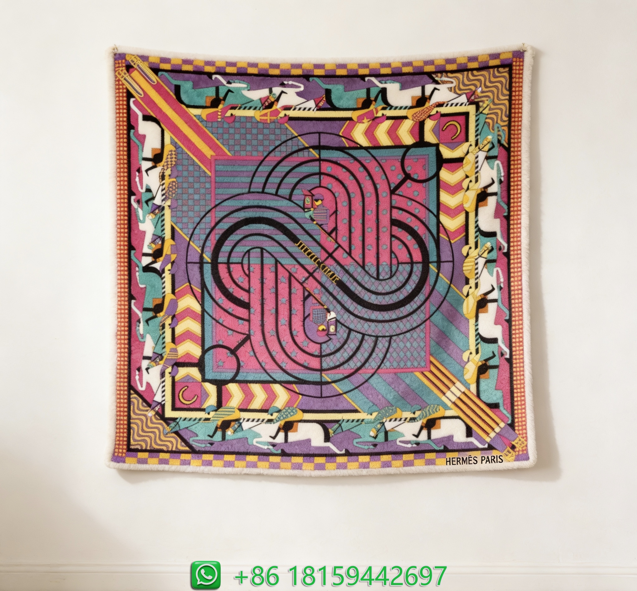 Hermes Throw Blankets